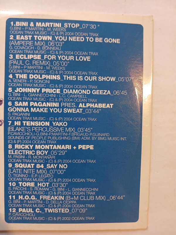 Ocean Trax Compilation Volume 2 Various CD, Italy