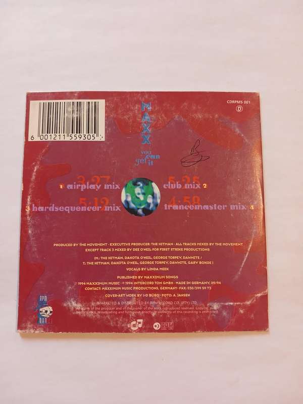 Maxx, You Can Get It CD single