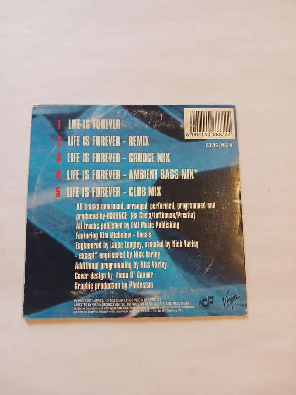 BC Dance, Life is Forever CD single