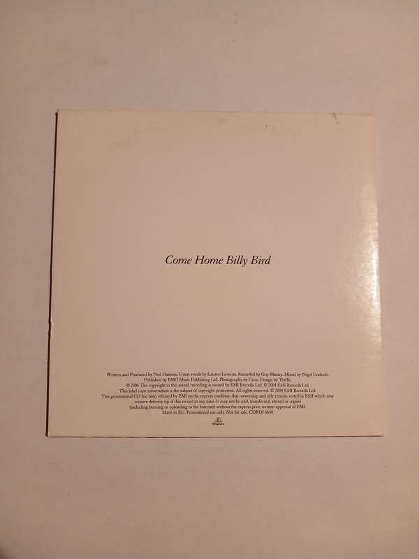 The Divine Comedy, Come Home Billy Bird CD single, Promo, EU