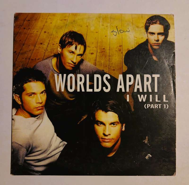 Worlds Apart, I Will (Part 1) CD single, France