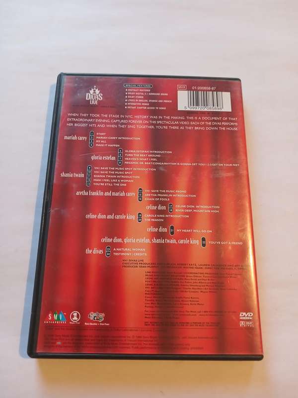 Divas Live, One Stage, One Night Only DVD