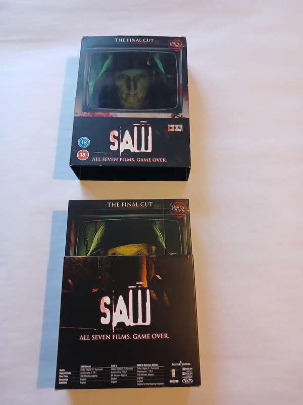 Saw, The Final Cut, Limited Edition, All Seven Films DVD
