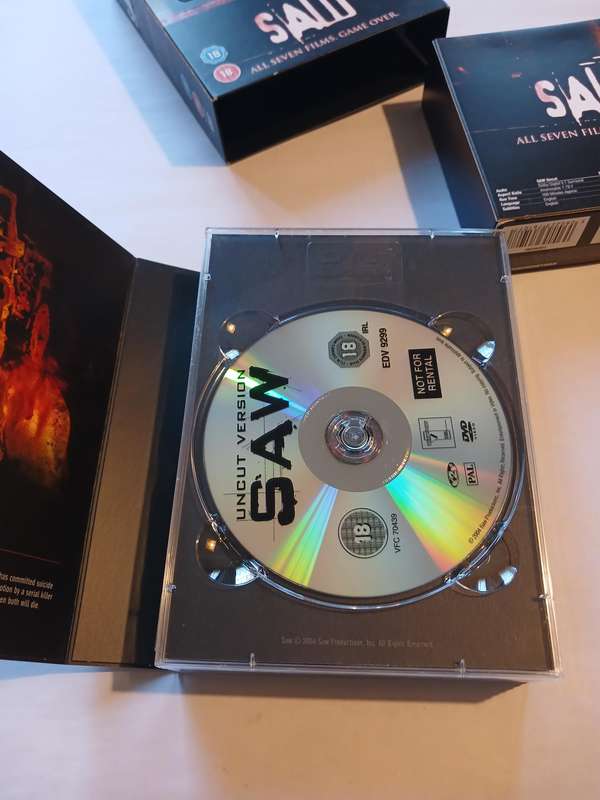 Saw, The Final Cut, Limited Edition, All Seven Films DVD