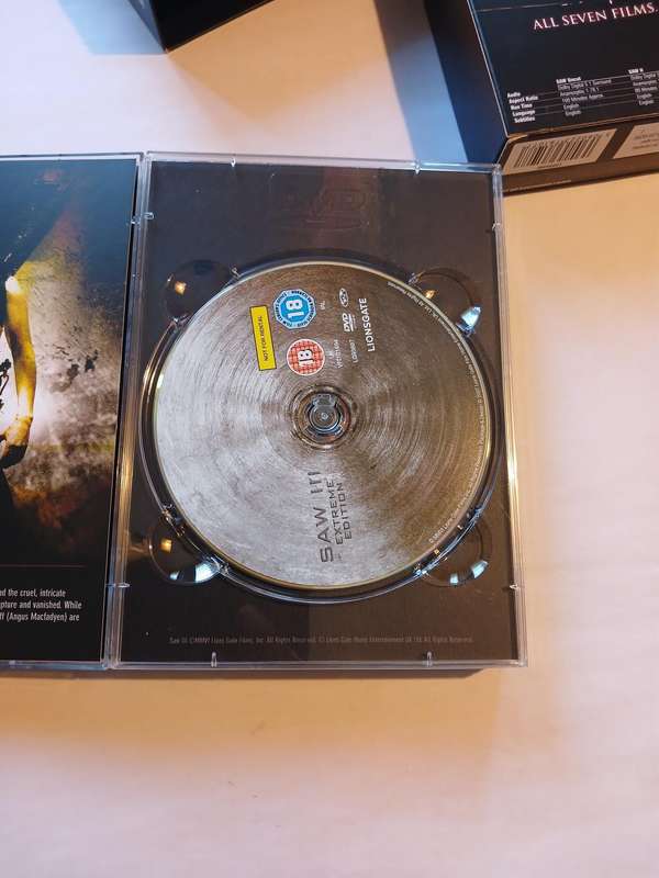 Saw, The Final Cut, Limited Edition, All Seven Films DVD