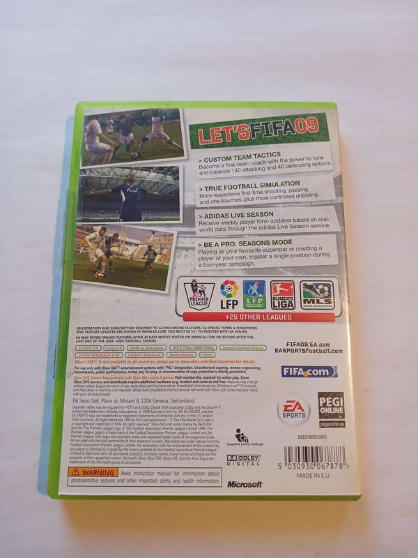 Xbox 360, Fifa09