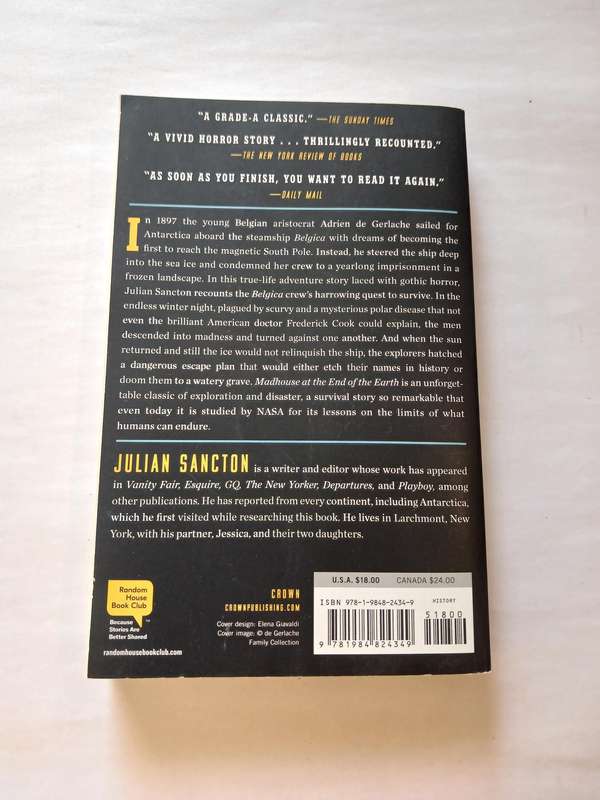 Madhouse at the end of the Earth by Julian Sancton