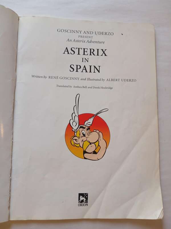 Asterix in Spain by R. Goscinny & A. Uderzo
