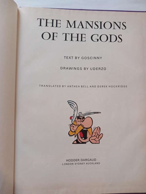 Asterix The Mansion of the Gods by R. Goscinny & A. Uderzo