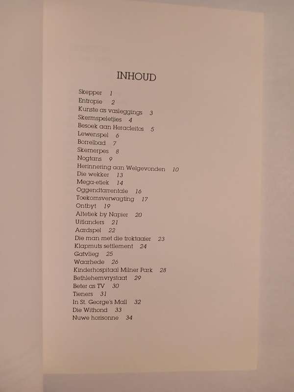 Mikrogenese 2, Geselekteerde Gedigte 1994-1995 deur Pieter Bloem, signed