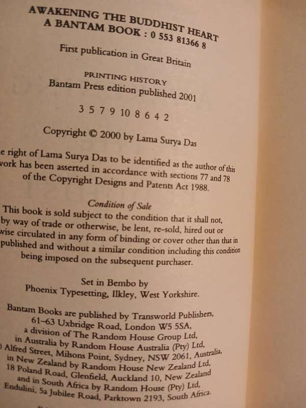 Awakening The Buddhist Heart by Lama Surya Das