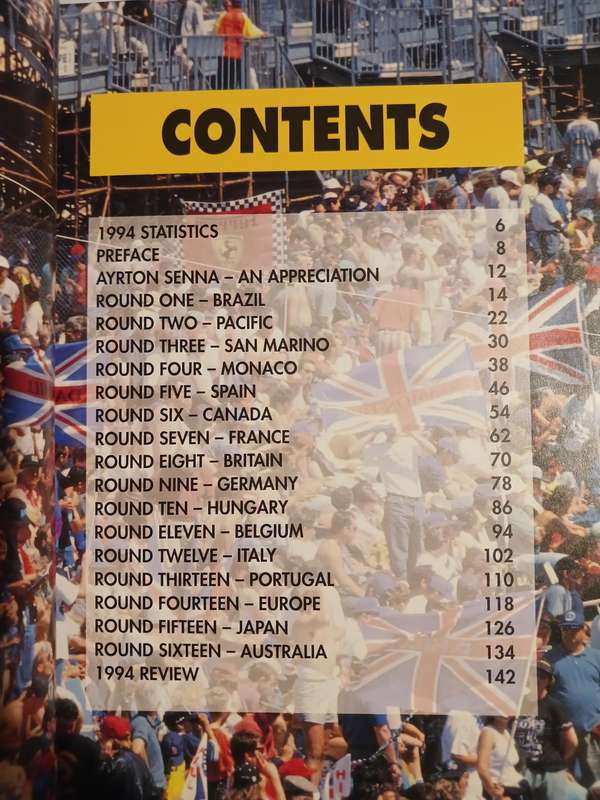 Murray Walker's 1994 Grand Prix Year