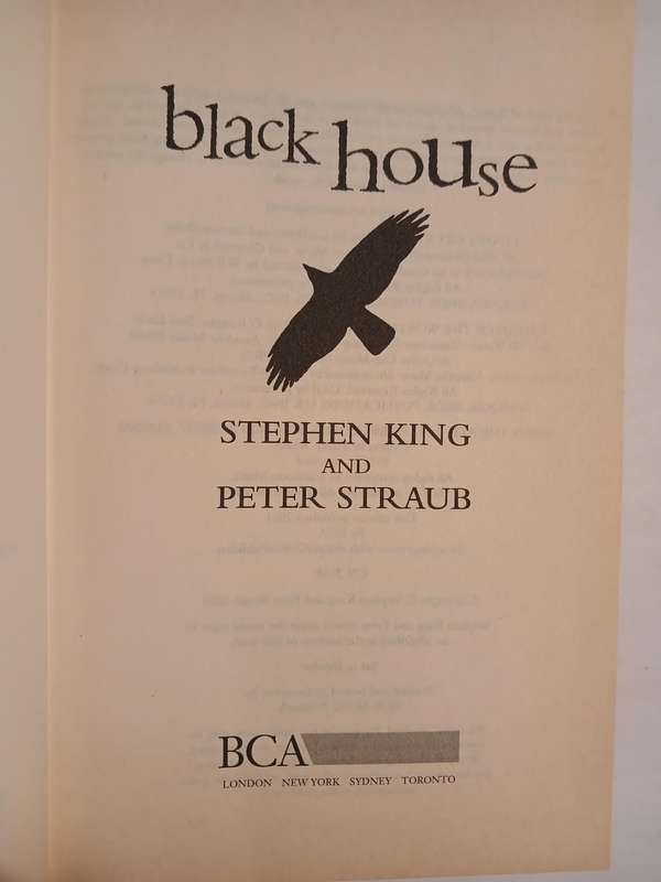 Black House by Stephen King & Peter Straub, Hardcover
