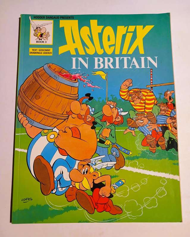 Asterix in Britain by Goscinny and Uderzo, 1973