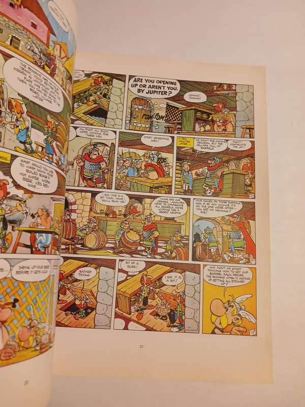 Asterix in Britain by Goscinny and Uderzo, 1973