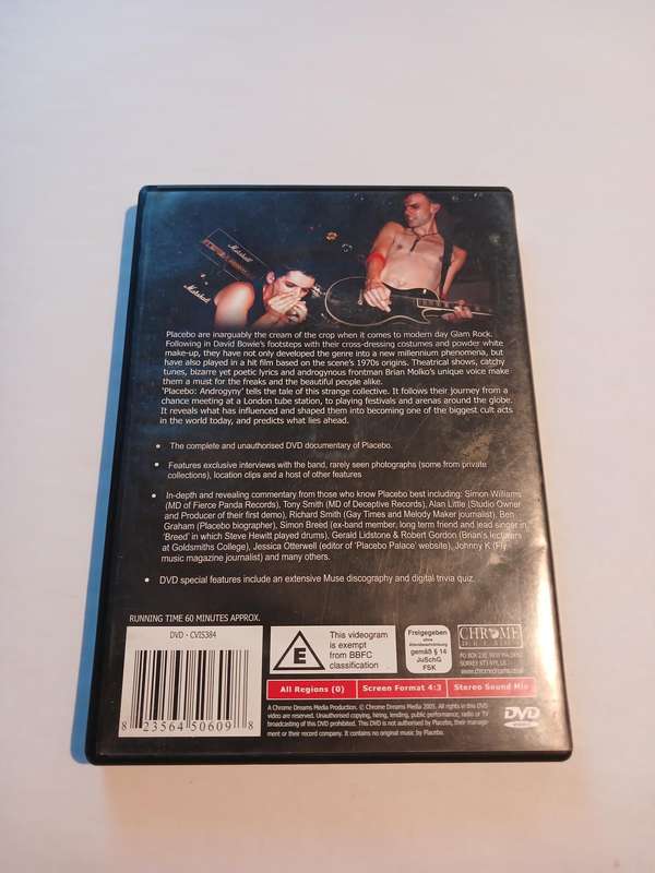 Placebo, Androgyny DVD