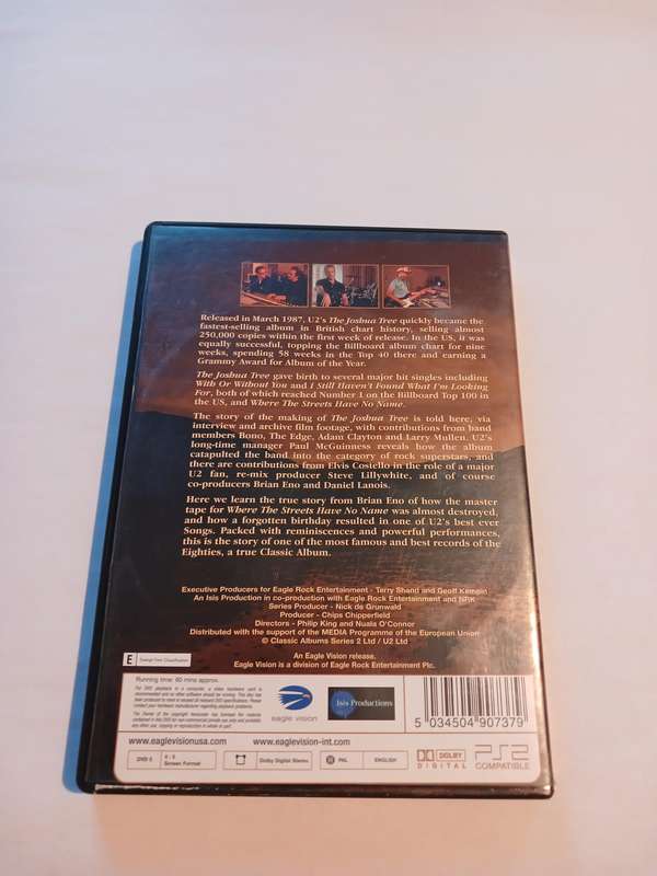 U2, The Joshua Tree DVD