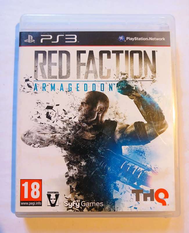 PS3, Red Faction Armageddon, Blu-ray Disc
