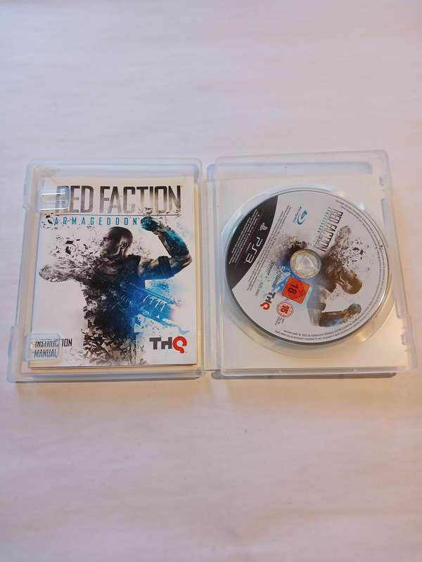 PS3, Red Faction Armageddon, Blu-ray Disc