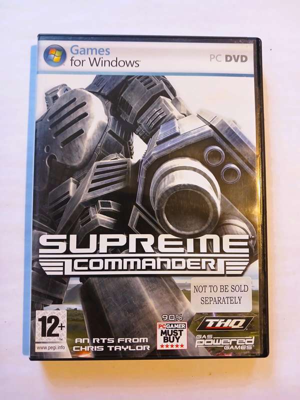 Supreme Commander PC DVD