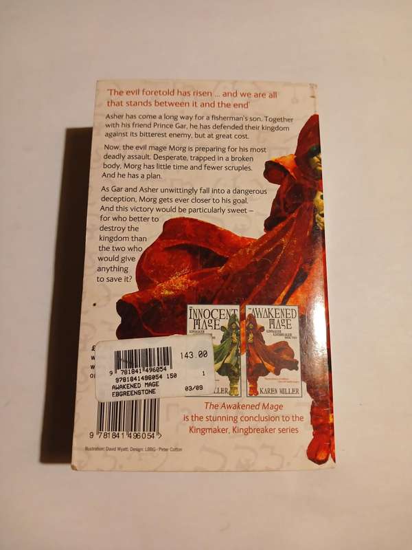 The Awakened Mage, Kingmaker Kingbreaker Book Two by Karen Miller