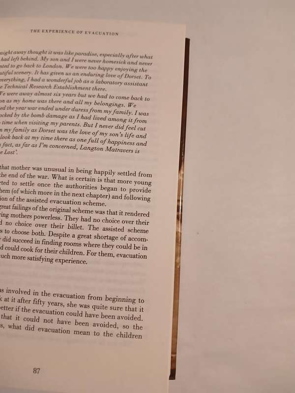 The Evacuation, A Very British Revolution by Bob Holman, Hardcover, First Edition