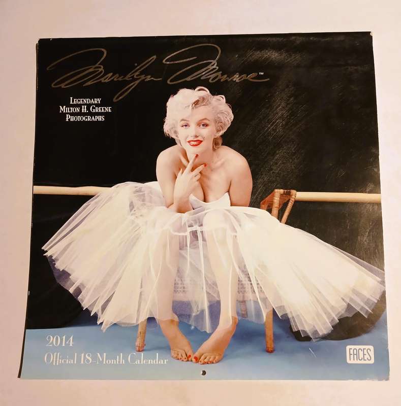 Marilyn Monroe, 2014 Official Calendar