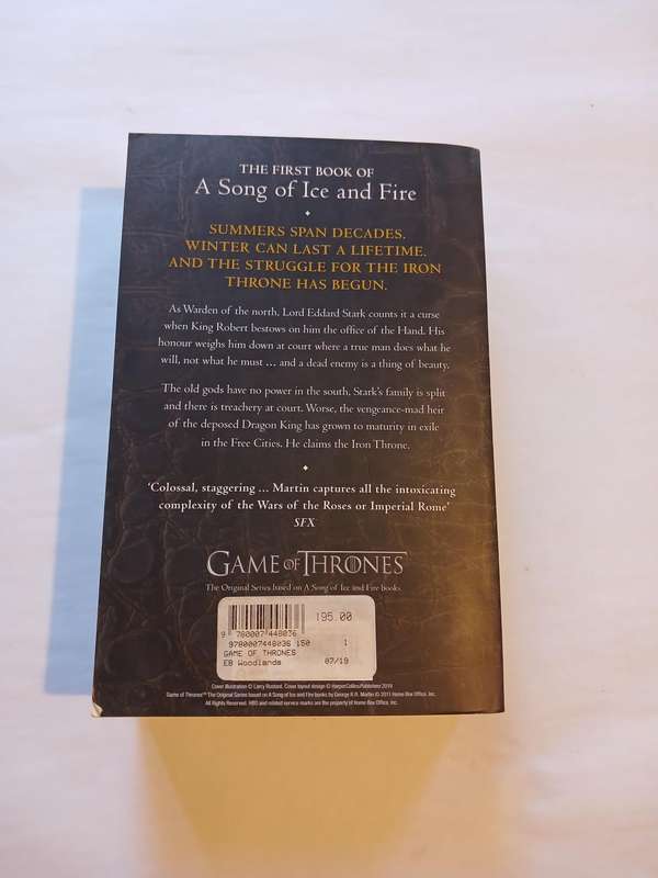 A Game of Thrones by George R.R. Martin