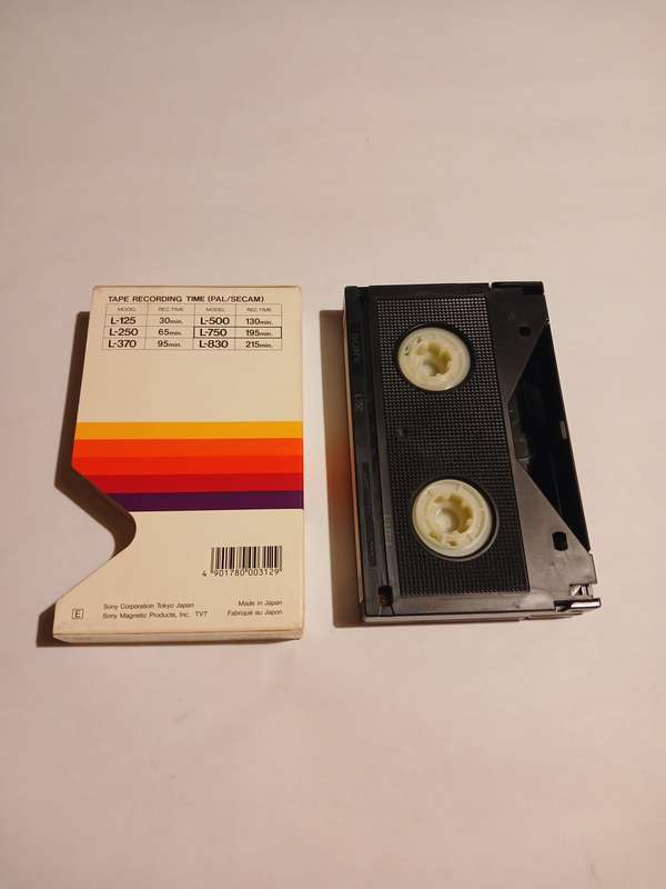 Beta Video Cassette, Sony L-750