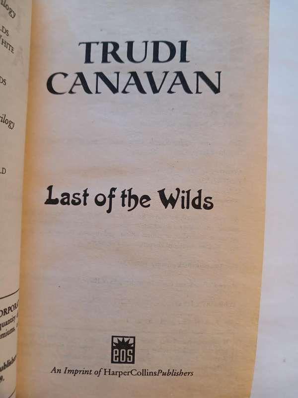 Last of the Wilds, Age of the Five: Book Two by Trudi Canavan