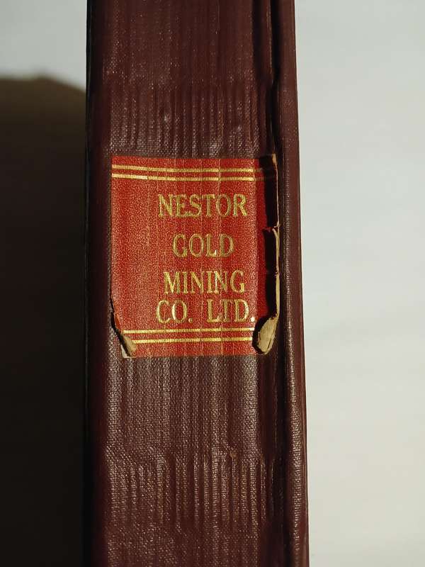 Nestor Gold Mining Company Directors' Minutes 1961-1967