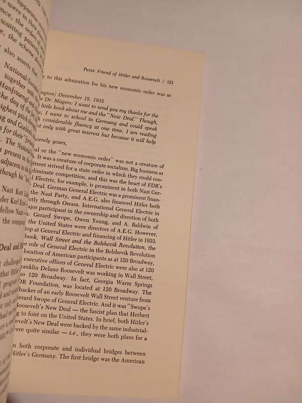 Wall Street and the Rise of Hitler by Antony C. Sutton