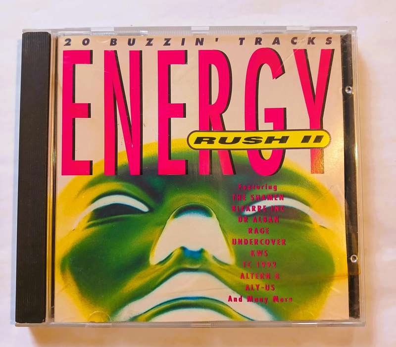 Energy Rush II, 20 Buzzin' Tracks CD, UK & Ireland