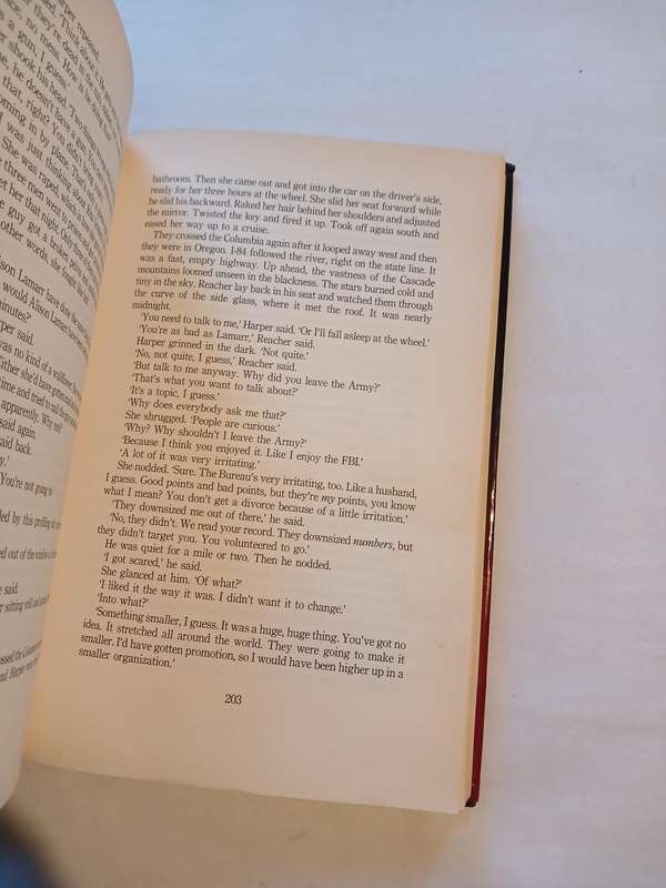 The Visitor, A Jack Reacher Novel by Lee Child, Hardcover, First Edition UK