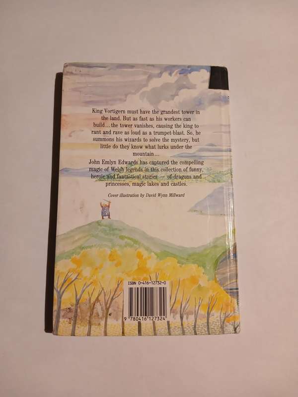 The Dragons of Snowdon and other Welsh Legends by John Emlyn Edwards, 1989 Hardcover, First Edition