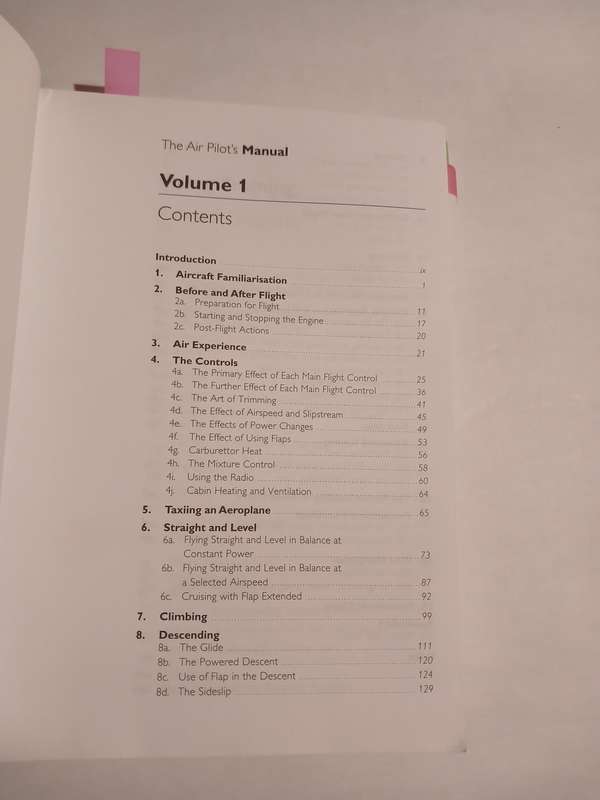 Air Pilot's Manual, Flying Training Volume 1