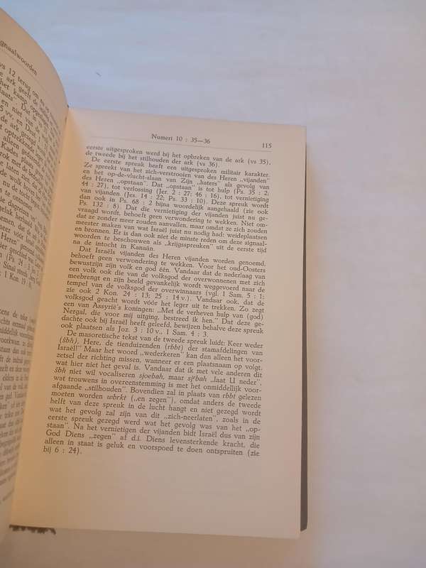 Het Boek Numeri door Dr. A. Noordtzij, Hardcover 1957