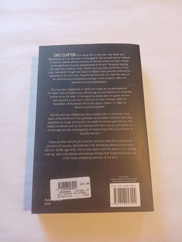 Eric Clapton, The Auotbiography by Eric Clapton