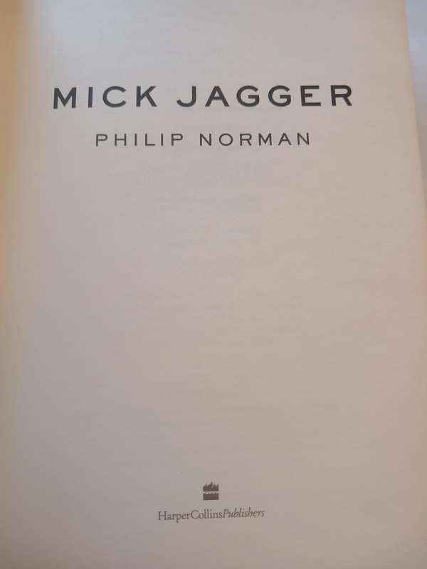 Mick Jagger by Philip Norman