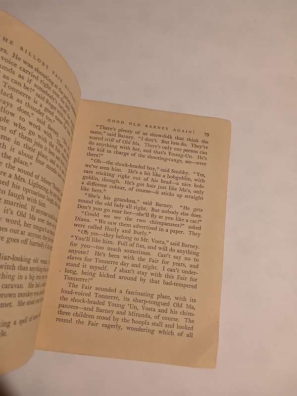 The Rilloby Fair Mystery by Enid Blyton, Hardcover 1950