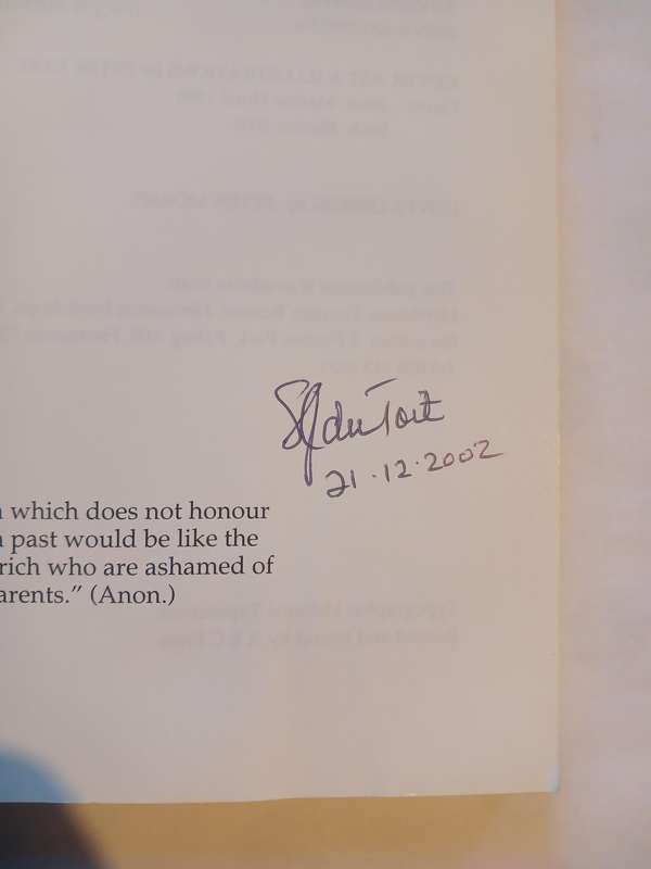 Hermanus Stories II by S.J. du Toit, signed