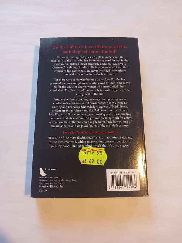 Hitler and Woman, The Love Life of Adolf Hitler by Ian Sayer and Douglas Botting