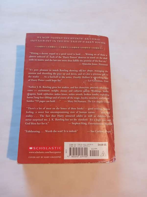 Harry Potter and the Deathly Hallows by J.K. Rowling