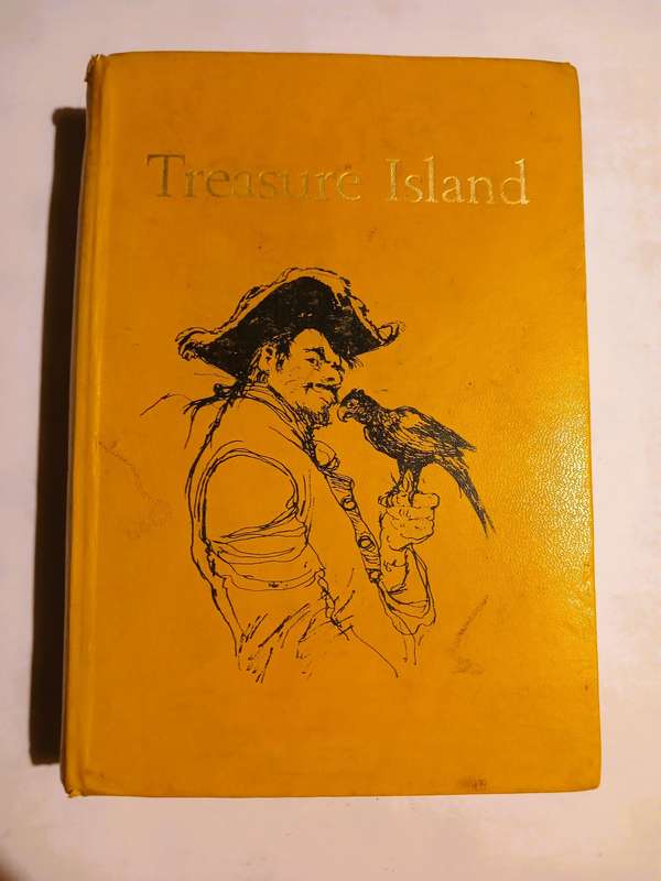Treasure Island by Robert Louis Stevenson, Hardcover 1965