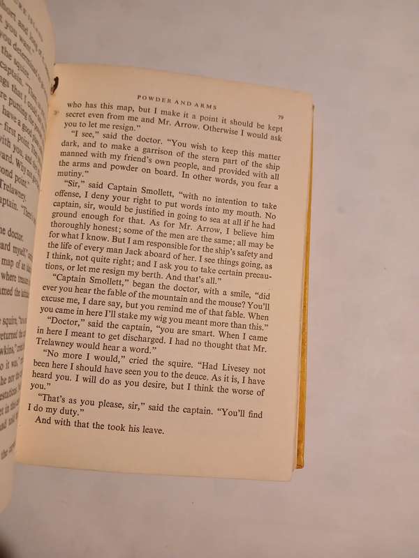 Treasure Island by Robert Louis Stevenson, Hardcover 1965