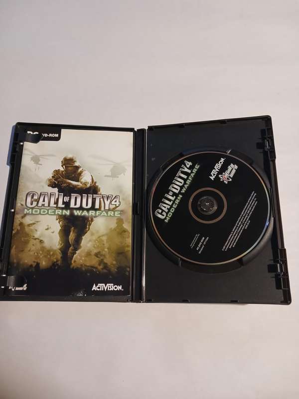 Call of Duty 4, Modern Warfare PC DVD