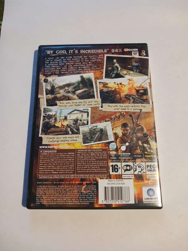 Far Cry 2, PC DVD