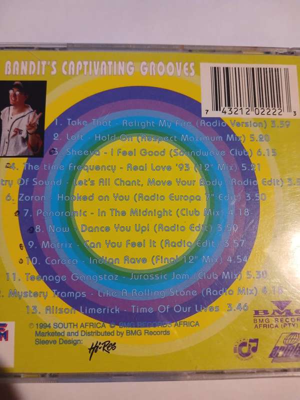 The Bandit's Captivating Grooves CD