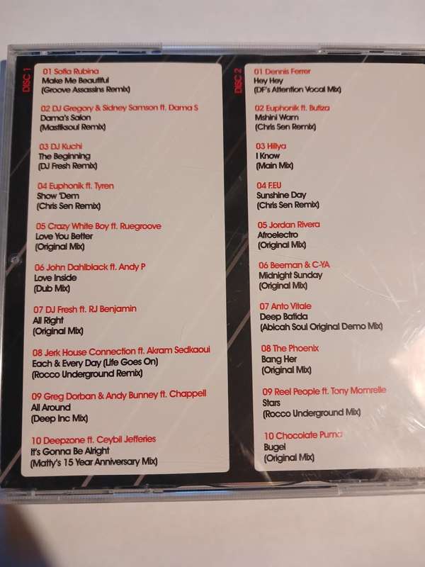 For The DJS selected from DJ Fresh & Euphonik presents F.eU, Vol. 13, 2 x CD