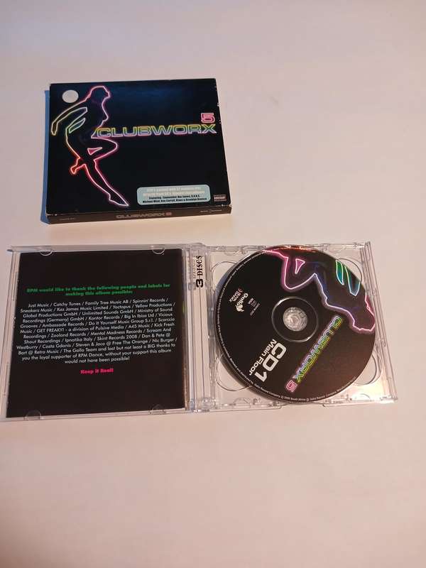 Clubworx 5, 3 x CD